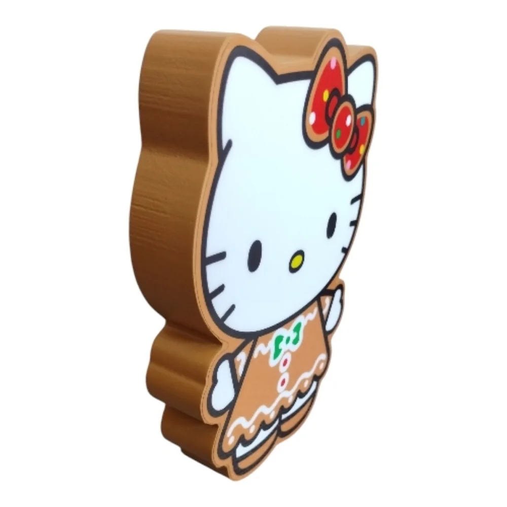 HELLO KITTY GINGERBREAD 2025 CHRISTMAS DECOR 8